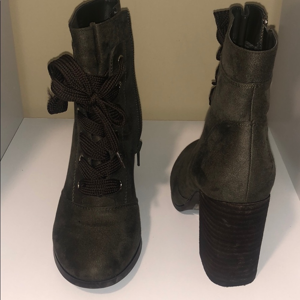 Heeled Ankle Boots Brand New Size: 6.5